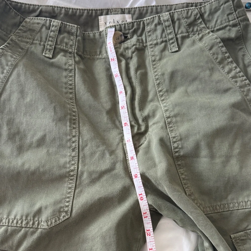 Velvet by Graham & Spencer Olive Utility Cargo Pants - Picture 5 of 5